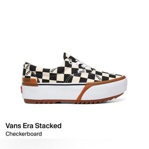 Vans Era Stacked checkerboard vans